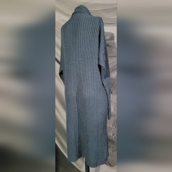 Long Blue Cardigan - Picture 3 of 4